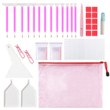 Diamond Painting Easy Tool Pink Set with 13pcs Pen Tools