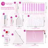 Diamond Painting Easy Tool Pink Set with 13pcs Pen Tools