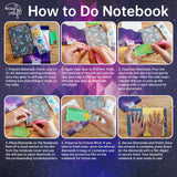 Easy Craft 5D Special Shape Rhinestone Notebook - Mandalas 04