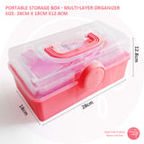 Portable All-in-One Diamond Painting Accessory Set-Pink