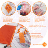 Diamond Painting Easy Tool Set Orange Kit With Cute Carrot Pen Tool