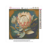 Easy Craft Diamond Painting DIY Kit, 30x30cm- Protea (New Tool Set)