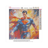 Easy Craft Diamond Painting DIY Kit, 30x30cm- Super Hero
