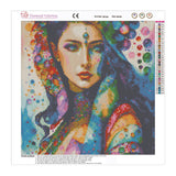 Easy Craft Diamond Painting DIY Kit, 40x40cm- Beauty Art