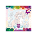 Easy Craft Paint by Number Kids DIY Kit, 20x20cm - Dogs