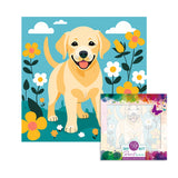 Easy Craft Paint by Number Kids DIY Kit, 20x20cm - Dogs