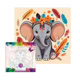 Easy Craft Paint by Number Kids DIY Kit, 20x20cm - Big Five