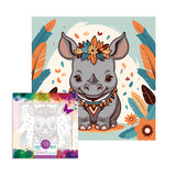 Easy Craft Paint by Number Kids DIY Kit, 20x20cm - Big Five