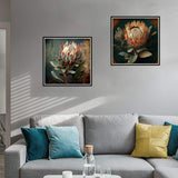 Easy Craft Diamond Painting DIY Kit, 30x30cm- Protea (New Tool Set)