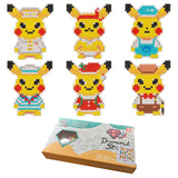 Diamond Painting Refrigerator Magnet - Pikachu