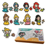 Diamond Painting Refrigerator Magnet - Princesses