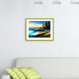Easy Craft Diamond Painting DIY Kit, 40x30cm- Coastal Road