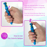 BULK SALE - Diamond Painting Kid’s DIY Gift Kit, Notebook with 10 Colours Pen Set - Dino & Unicorn