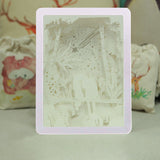 Fully Assembled 3D Paper Cutting Light Box, ABS Frame (White) - You Are My Star