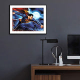 Diamond Painting DIY Kit,Full Drill, 40x30cm- Superman