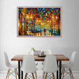 Diamond Painting DIY Kit,Full Drill, Walking in Woods