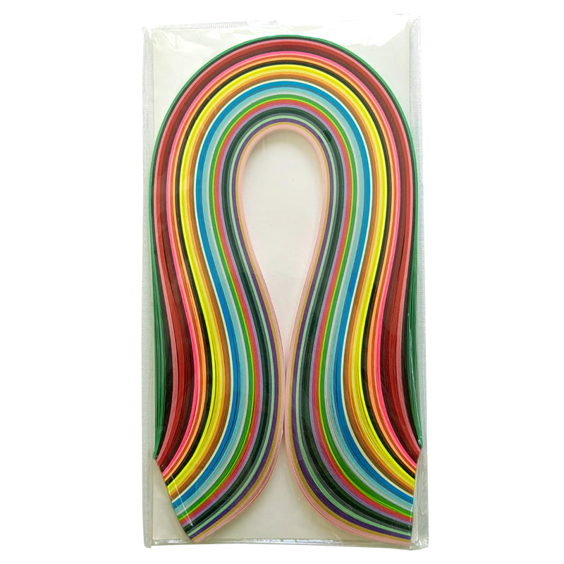 Paper Quilling Strips 5mm in width 540mm in length 36 color