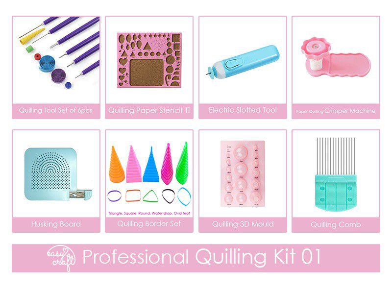 Professional Paper Quilling Tool Kit