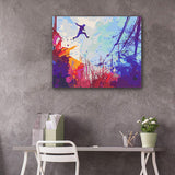 Box damage sale, limited quantity -- Easy Craft Paint by Number DIY Kit, 50x40cm- Colorful Childhood Teenage - Teenage