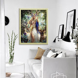 Diamond Painting DIY Kit,Full Drill, 50x40cm- Forest Fairy