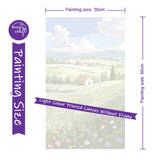 Easy Craft Paint by Number DIY Kit, 50x30cm- Beautiful Views