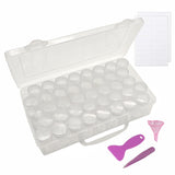Diamond Painting Storage Box with 40 Slots Round Bottles