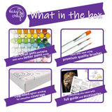 Easy Craft Paint by Number DIY Kit, 50x40cm- Beauty with Flowers
