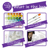Easy Craft Paint by Number DIY Kit, 50x30cm- Beautiful Views
