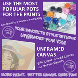Easy Craft Paint by Number DIY Kit, 50x30cm- Beautiful Views