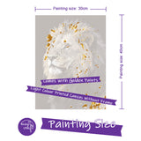 Easy Craft Paint by Number DIY Kit, 40x30cm- Big Five Series