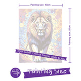 Easy Craft Paint by Number DIY Kit, 50x40cm- Colourful Big Five