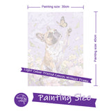 Easy Craft Paint by Number DIY Kit, 40x30cm- Dog Series 01