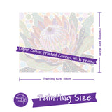 Easy Craft Paint by Number DIY Kit, 50x40cm- POP Art Protea