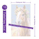 Easy Craft Paint by Number DIY Kit, 50x30cm-Wild Animals