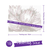 Extra set of Acrylic Paint for Easy Craft 40cm x 50cm Paint By Number （Bottle pack, For light canvas Paint By Number））