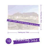 Easy Craft Paint by Number DIY Kit, 50x40cm- V&A Waterfront, Table Mountain