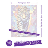 Easy Craft Paint by Number DIY Kit, 50x40cm- Colourful Big Five