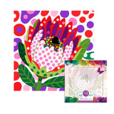 Easy Craft Paint by Number DIY Kit, 20x20cm-POP Art Protea