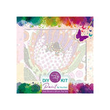 Easy Craft Paint by Number DIY Kit, 20x20cm-POP Art Protea