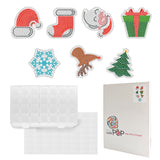 Diamond Painting Stickers- Christmas Series T020 with 28-Slot Box