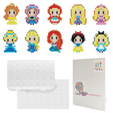 Diamond Painting DIY Sticker - Princess &Fairy - Princess T003 with 28-Slot Box