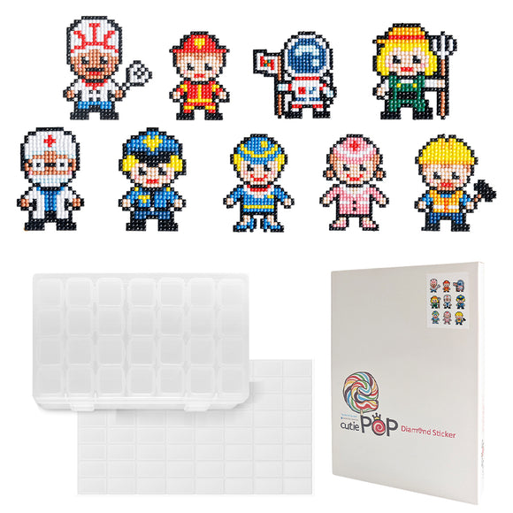 Diamond Painting DIY Sticker - Careers