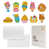 Diamond Painting Stickers- Cute desserts Series - Ice Creams T027 with 28-Slot Box