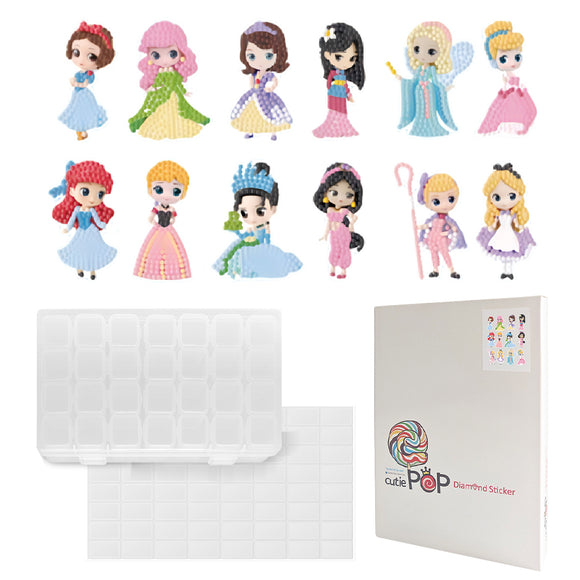 Diamond Painting DIY Sticker - Princess &Fairy