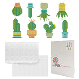 Diamond Painting Stickers-Cactus - Cactus T021 with 28-Slot Box