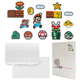 Diamond Painting DIY Sticker - Cartoon - Super Mario T028 with 28-Slot Box