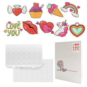 Diamond Painting Stickers- Cute desserts Series