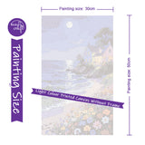 Easy Craft Paint by Number DIY Kit, 50x30cm- Beautiful Views