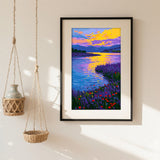 Easy Craft Paint by Number DIY Kit, 50x30cm- Beautiful Views