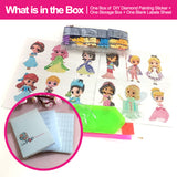 Diamond Painting DIY Sticker - Princess &Fairy - Princess LD158 with 28-Slot Box